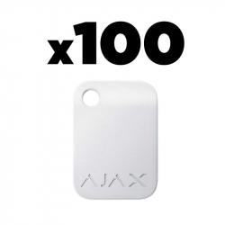 Tag Black (100 pcs) pack 100 badges blanc sans contact Ajax