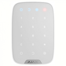 Ajax Keypad Jeweller clavier sans fil tactile blanc