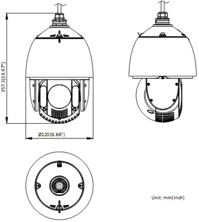 Schéma Hikvision DS-2DE7A412MCG-EB